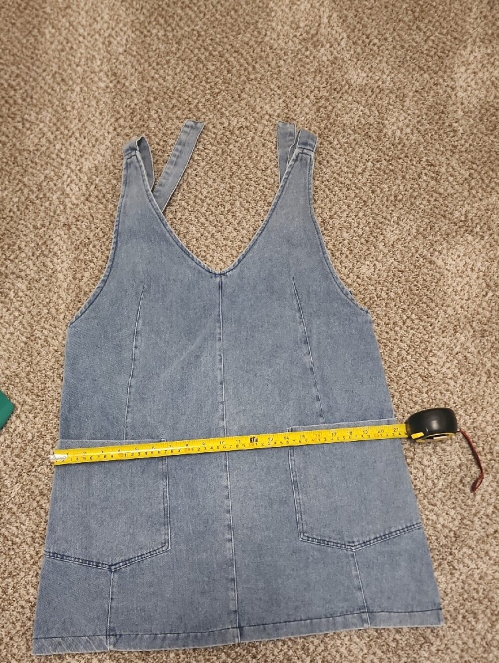 Denim Dress in Light Blue - Picture 4 of 5
